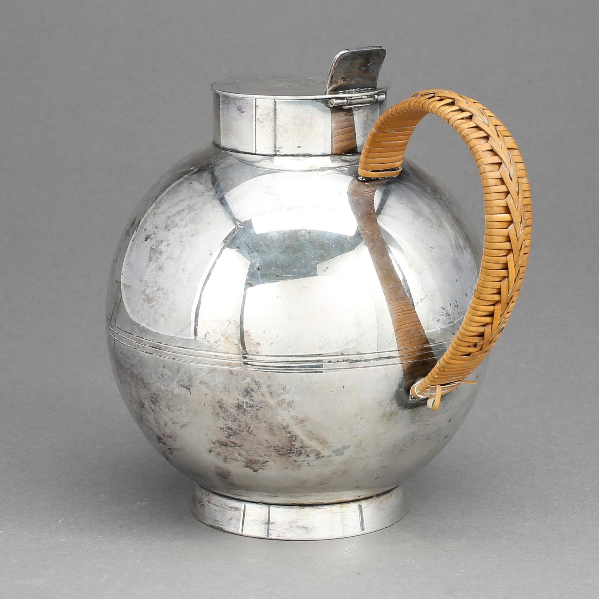KANNA, nysilver. Sylvia Stave,  K Andersson, Stockholm 1930-tal.