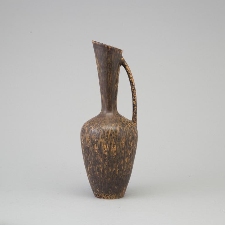 five 'Argenta' stoneware vases from Gustavsberg, one Gunnar Nylund vas and a vase.