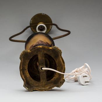 BORDSLAMPA, jugend, omkring 1900.
