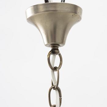 Harald Notini, taklampor, ett par, modell 6401, Arvid Böhlmarks Lampvarufabrik, 1920-30-tal.
