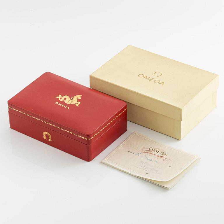 Omega, Speedmaster, "Base 1000", "Tropical Dial", "2998-1", "Naiad crown", ca 1959.