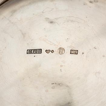 A Swedish Silver Beaker or Vase, mark of CG Hallberg, Stockholm 1953.