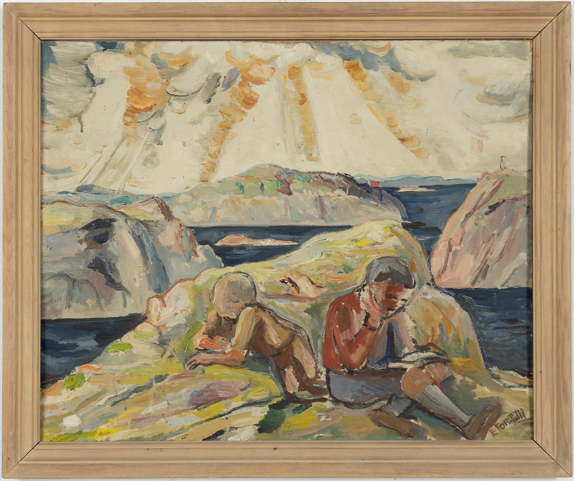 Einar Forseth, "Sommar i Bohuslän med barn".