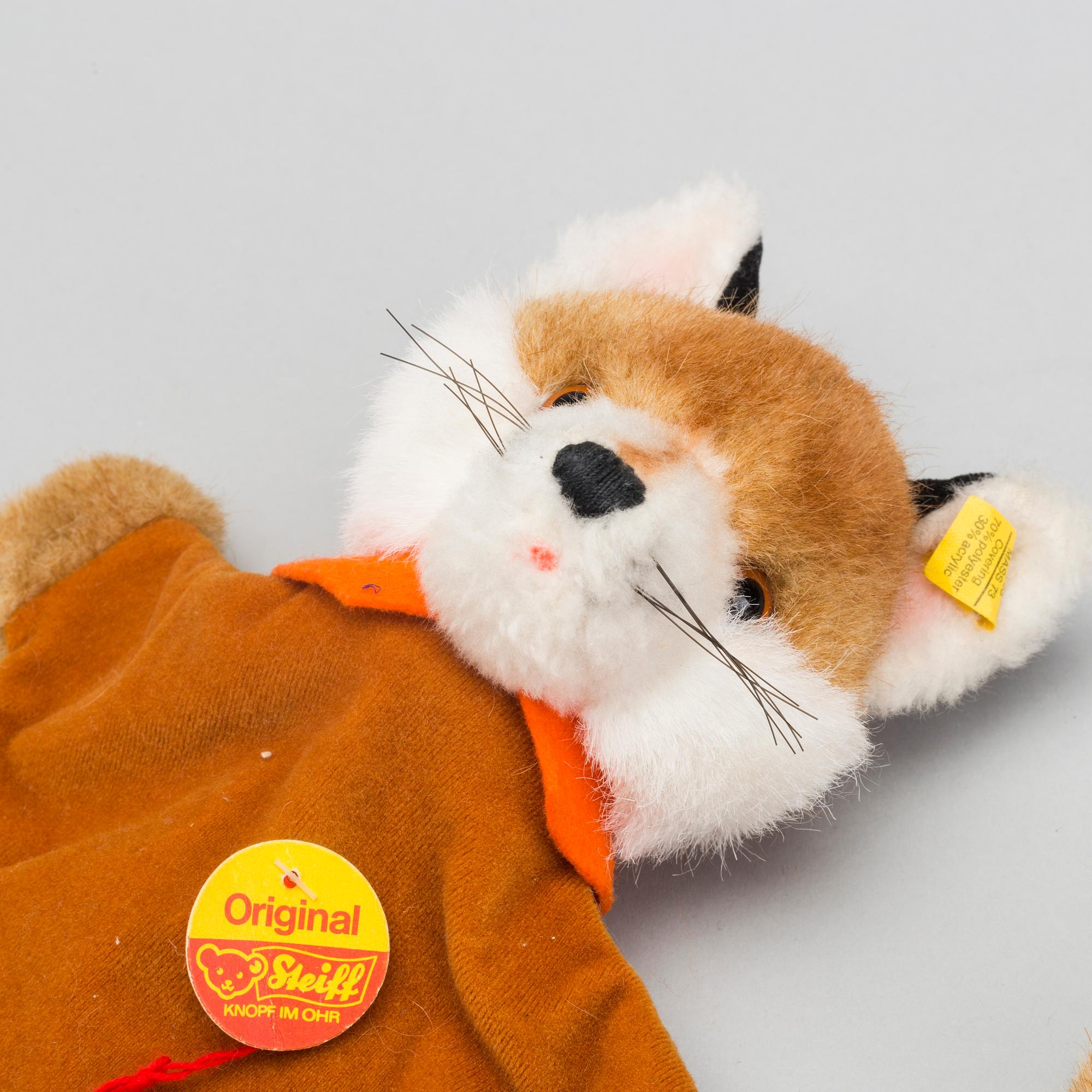 TWO STEIFF PUNCH DOLLS.