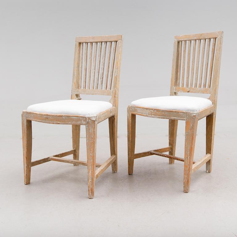 STOLAR, 1 par, sengustavianska, 1800-talets början.