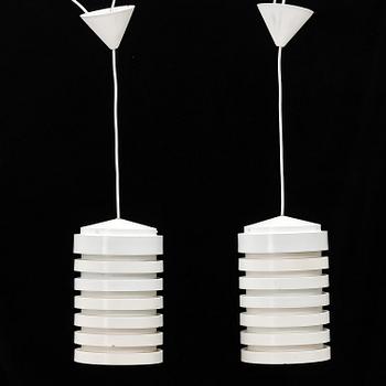 Hans-Agne Jakobsson, a pair of model T-487 ceiling lights, Markaryd.