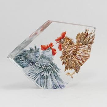 OBJEKT, glas, Mats Jonasson, Målerås, 1900-talets slut.