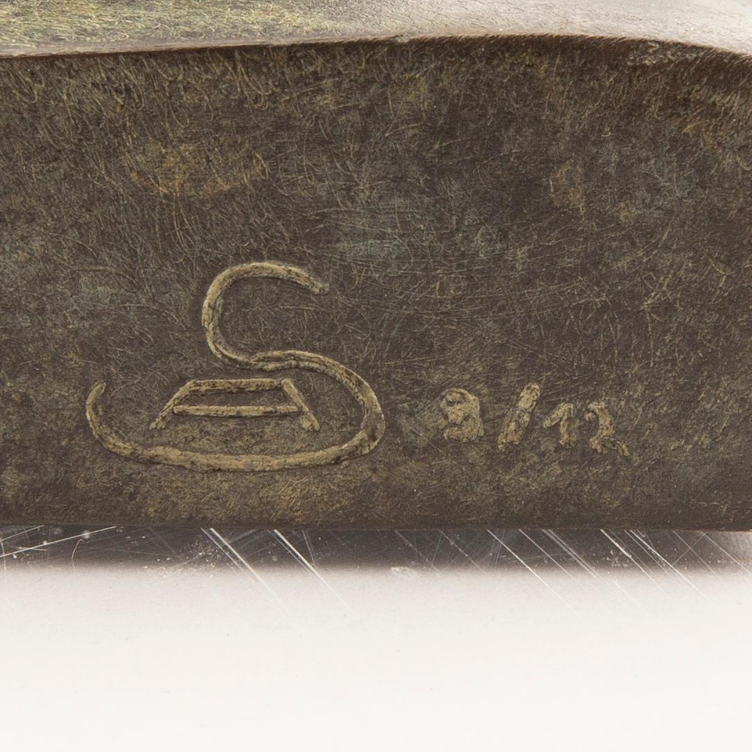 Anders Sandström, a bronze sculpture, monogram signed AS and numbered 9/12.