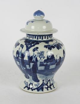 VAS OCH LOCK, porslin, Kina, 1800/1900-tal.
