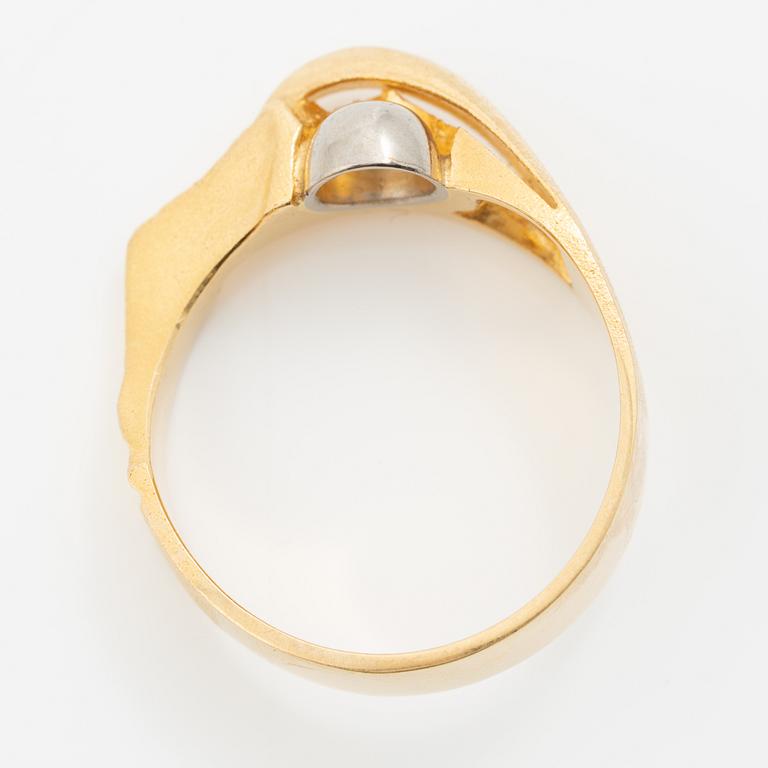 Lapponia, ring 18K gold, Finland 1980.
