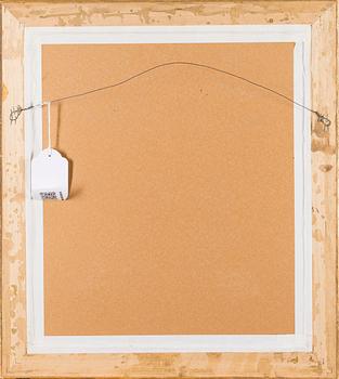 UNIDENTIFIED ARTIST, tempera on paper, monogram signature A.A, Russia late 20th century.