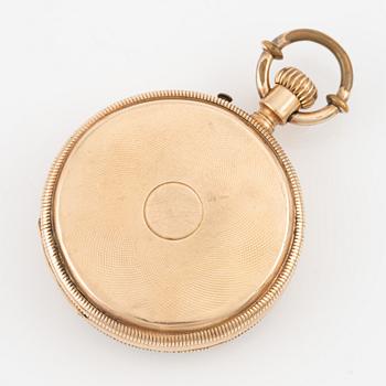 Fickur, 14K guld, 47 mm.