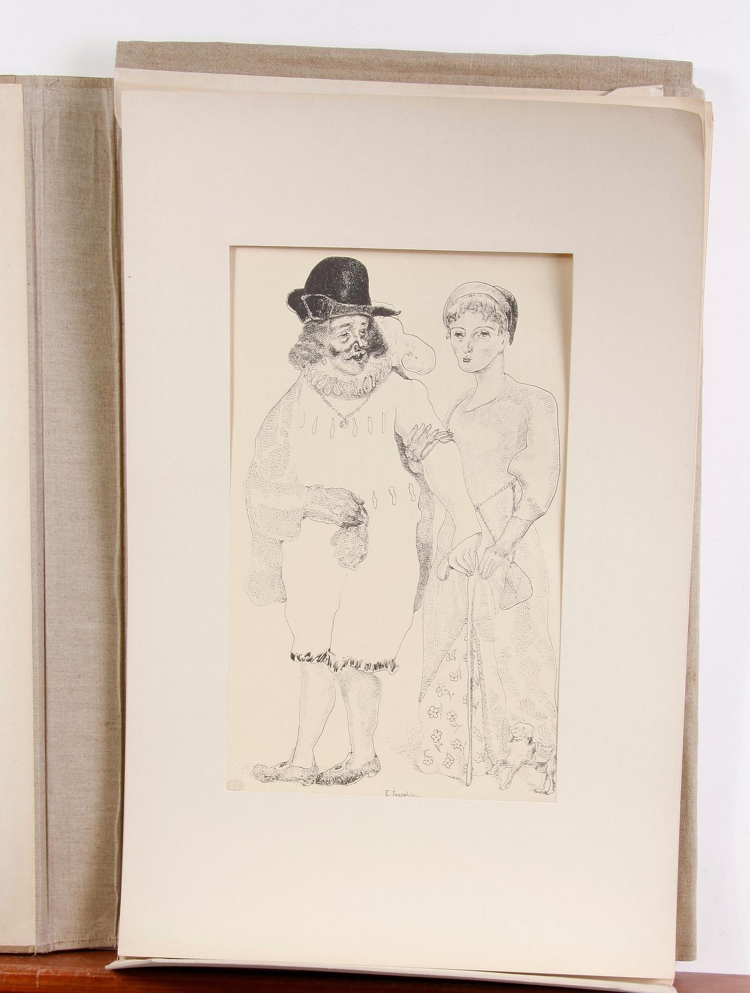 JOSEPHSON, ERNST, tryck, "Teckningar".