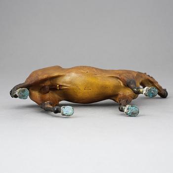 FIGURIN, brons, Wienerbrons, 1900-tal.