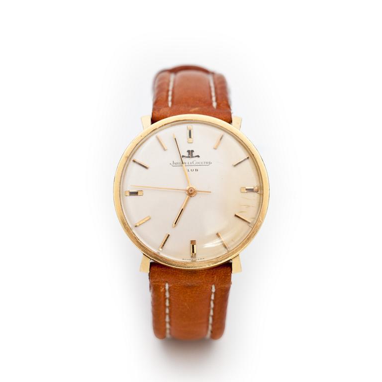 ARMBANDSUR, 18k guld, Jaeger-Le Coultre "Club".