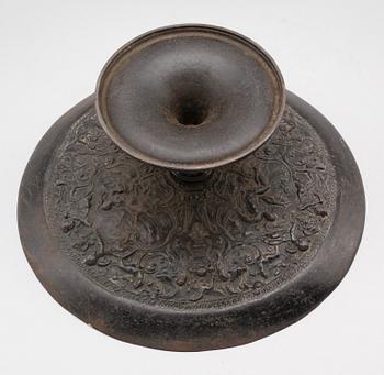 TAZZA, järn, renässansstil, möjligen Berlin, 1800-talets första hälft.