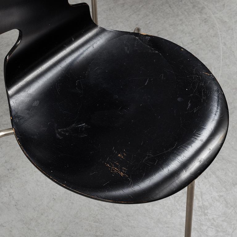 Eight 'Ant' chairs by Arne Jacobsen for Fritz Hansen.