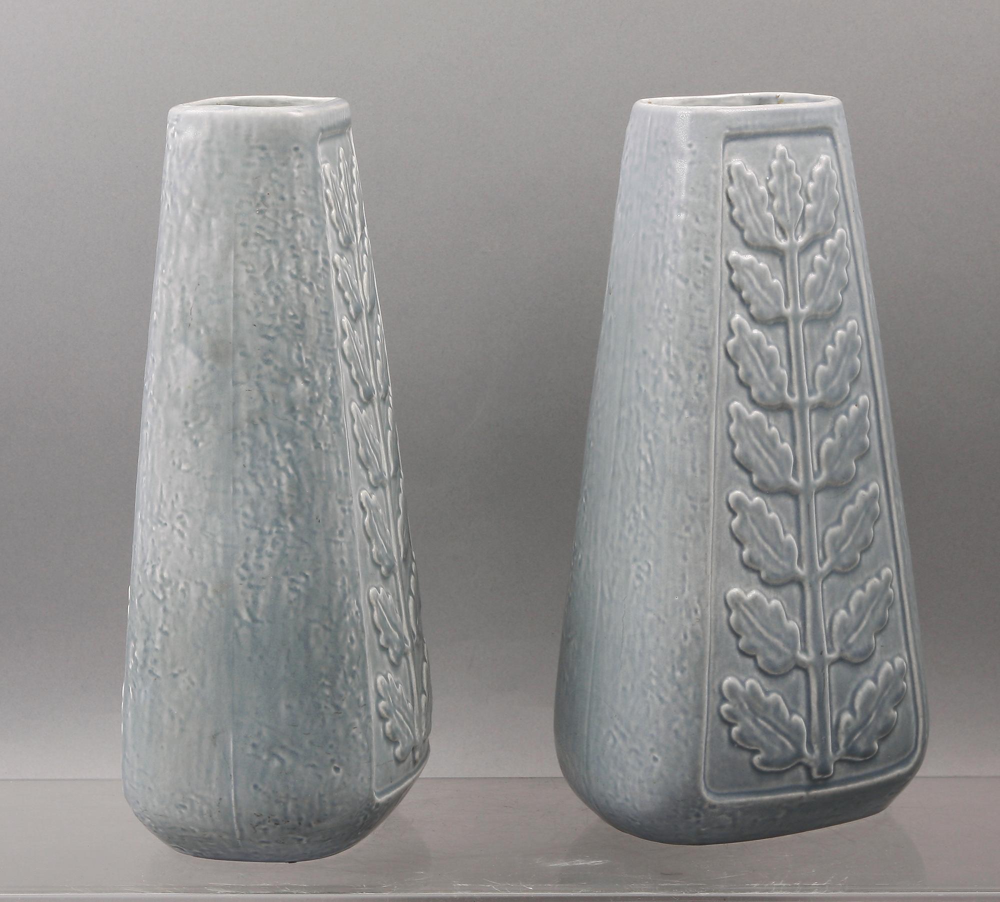 VASER, ett par, Rörstrand. 1900-tal.