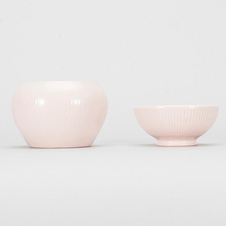 SERVISDELAR, 86 delar, "Sointu" design Kaj Franck, Arabia 1960-tal.