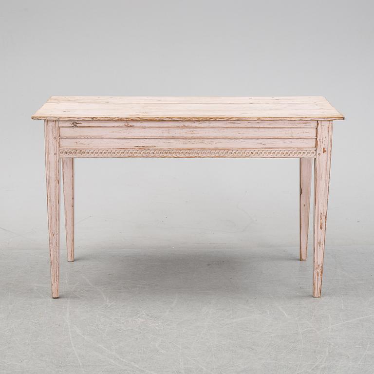 Bord, gustavianskt provinsarbete, 1700/1800-tal.