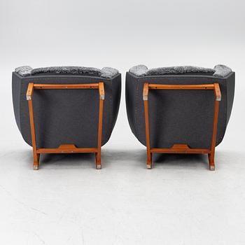 Lennart Bender, fåtöljer, ett par, "Corona", Ulferts, 1900-talets andra hälft.