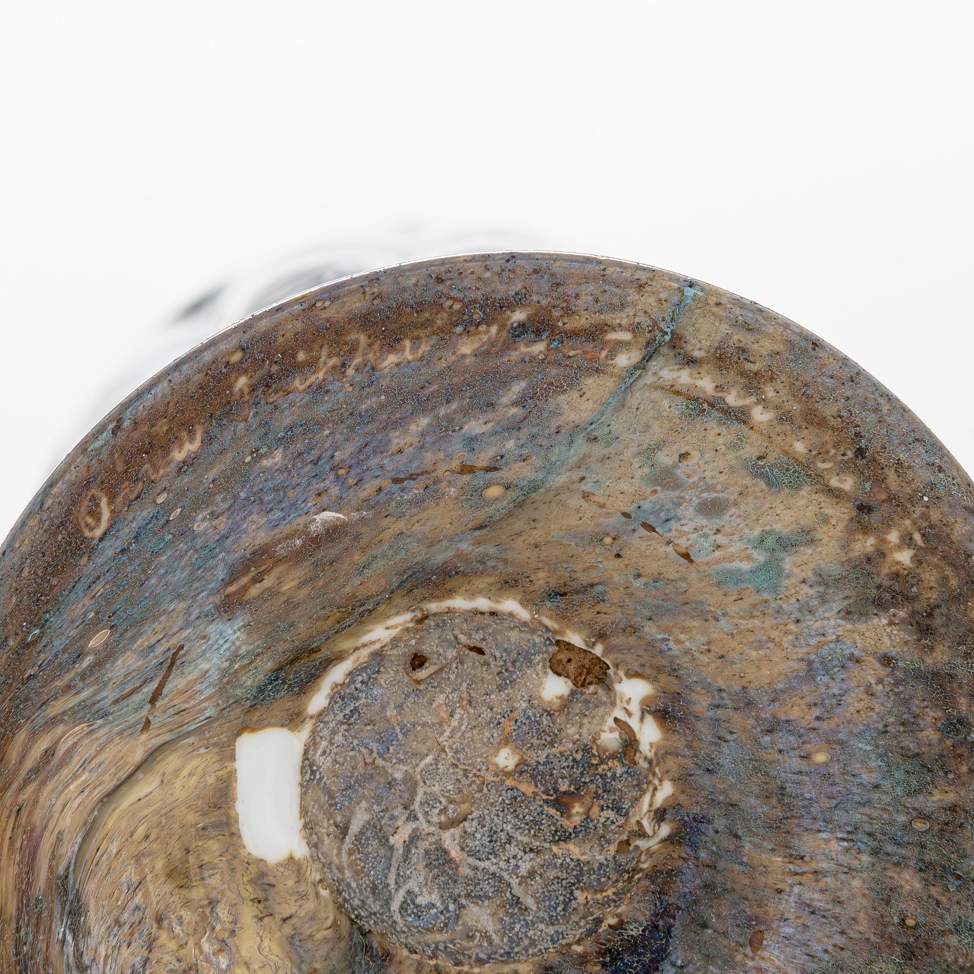 Oiva Toikka, an art glass signed Oiva Toikka Nuutajärvi Notsjö.