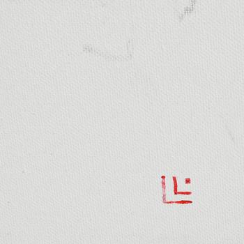 LARS LAURENTII, olja på duk, ett par, monogramsign.