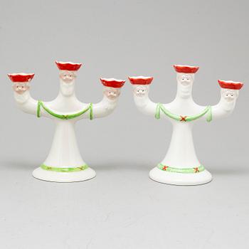 A Swedish Christmas porcelain dinner service "God Jul", 19-pieces, Gustavsberg.