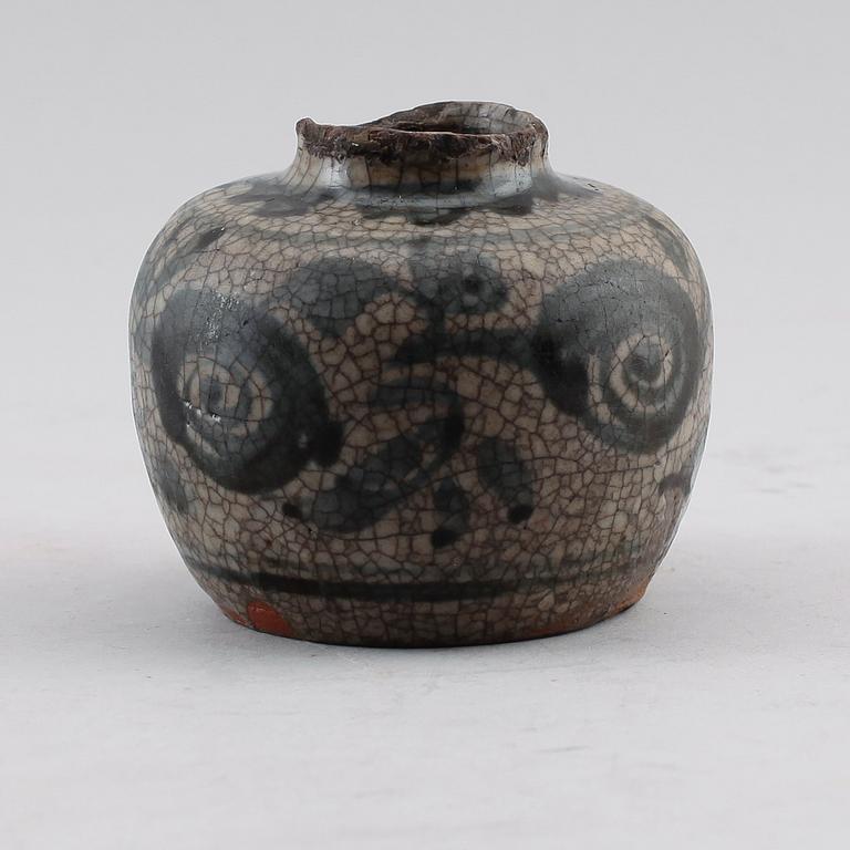 VAS, stengods, Kina, Mingdynasti Hongwu 1300-tal.