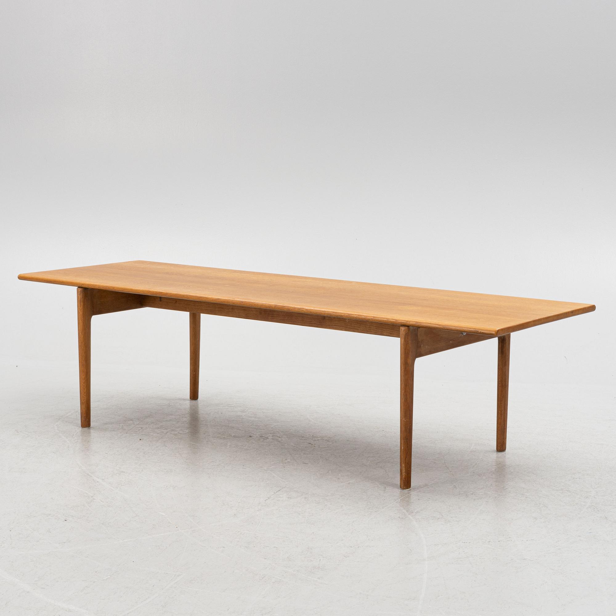 Hans J. Wegner, soffbord, modell "AT-15", Andreas Tuck, Danmark, 1960-tal.