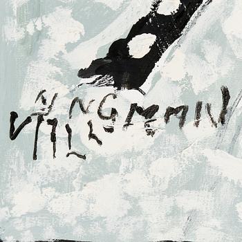 UNO VALLMAN, olja på duk, signerad.