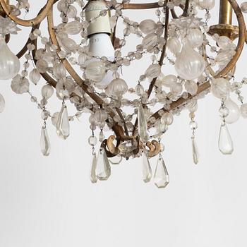 A chandelier, second half of the 20th century.