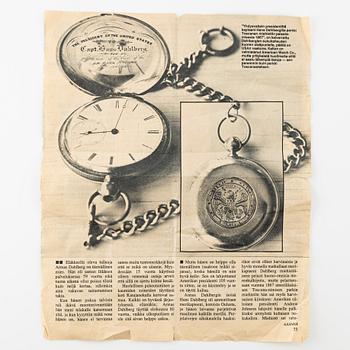 American Waltham Watch Co, "President of the United States To Captain Hans Dahlberg", ca 1867.