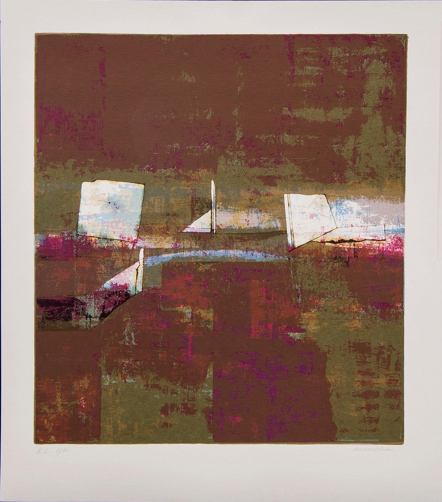 Anders Österlin, two serigraphs signed dated and numbered 1985 36/100 and HC 1/30.