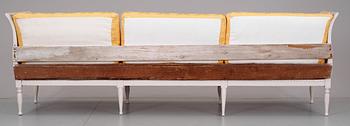 A late Gustavian late 18th Century sofa.