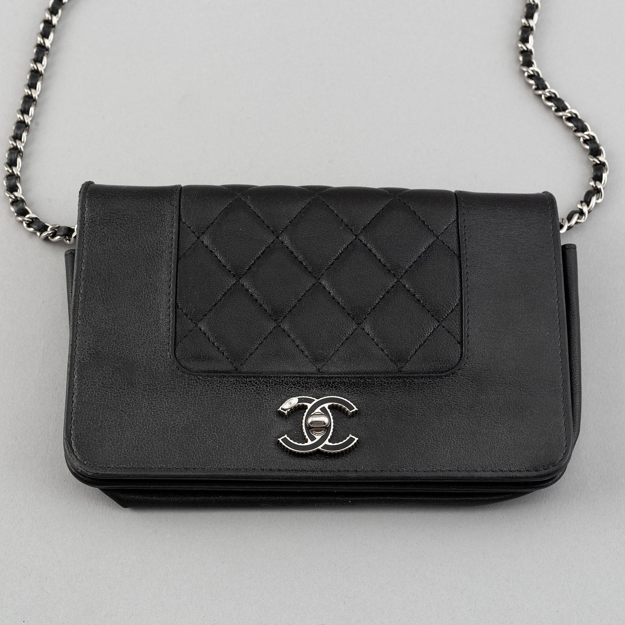 Chanel, a black leather 'Mademoiselle' handbag, 2016-2017.