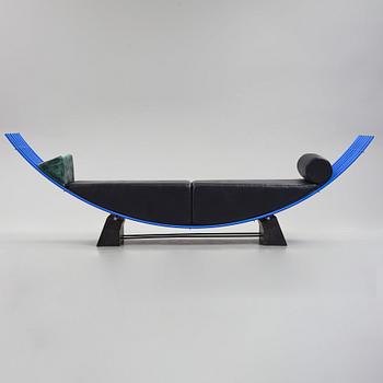 Jonas Bohlin, a 'Concav' chaise longue, Källemo, Sweden ca 1985.