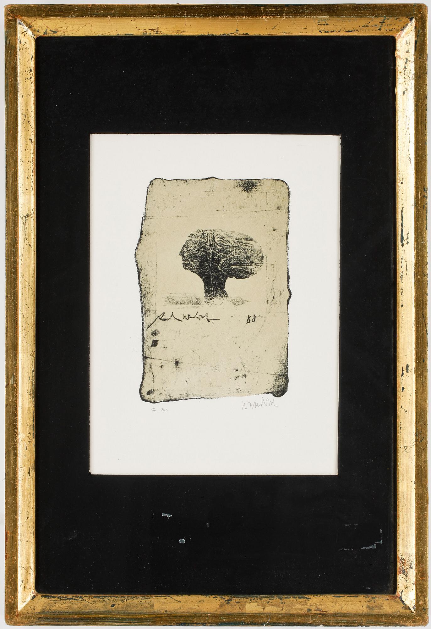 PAUL WUNDERLICH, färglitografier, 2 st, signerade, numrerade 13/100 respektive e.a.