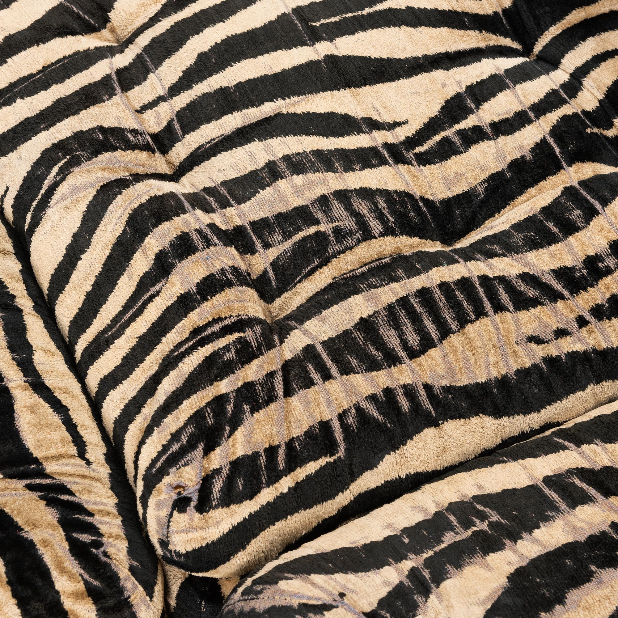 A sofa in 5 modules,  1970s.