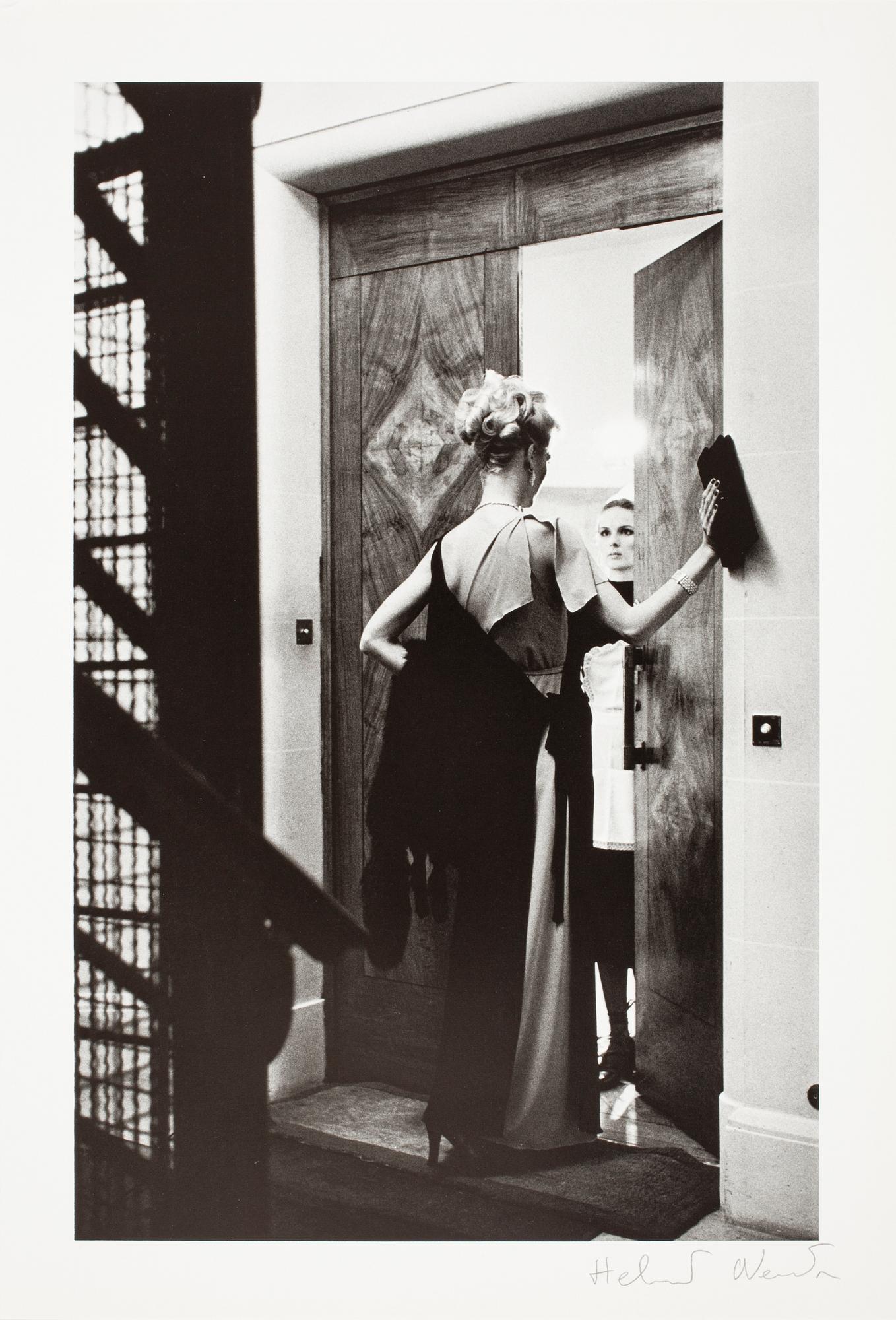 HELMUT NEWTON, "16th Arrondissement", Paris, 1976, offsetlitografi, sign.