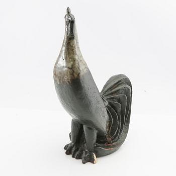 Åke Holm, sculpture signed glazed stoneware.