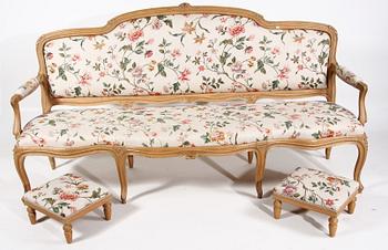 SOFFA, rokokostil, 1900-tal.