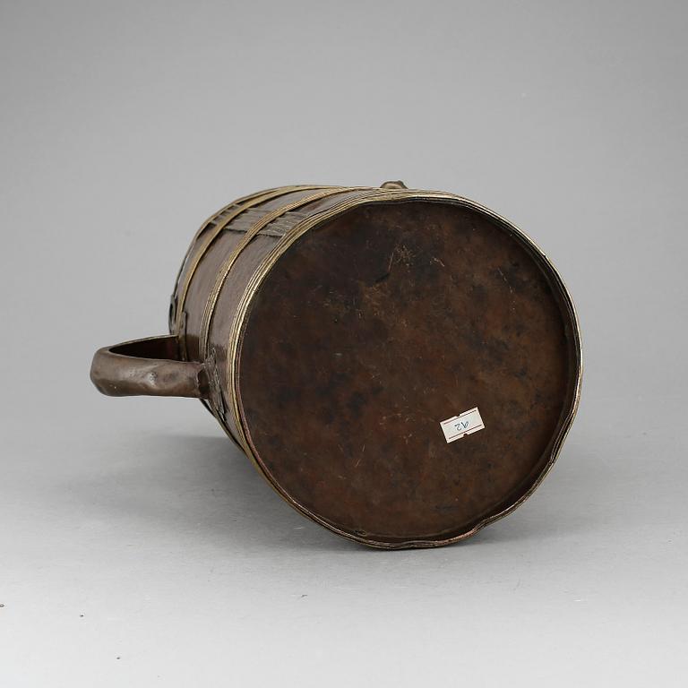 KANNA, koppar. Tibet, 1800-talets slut.