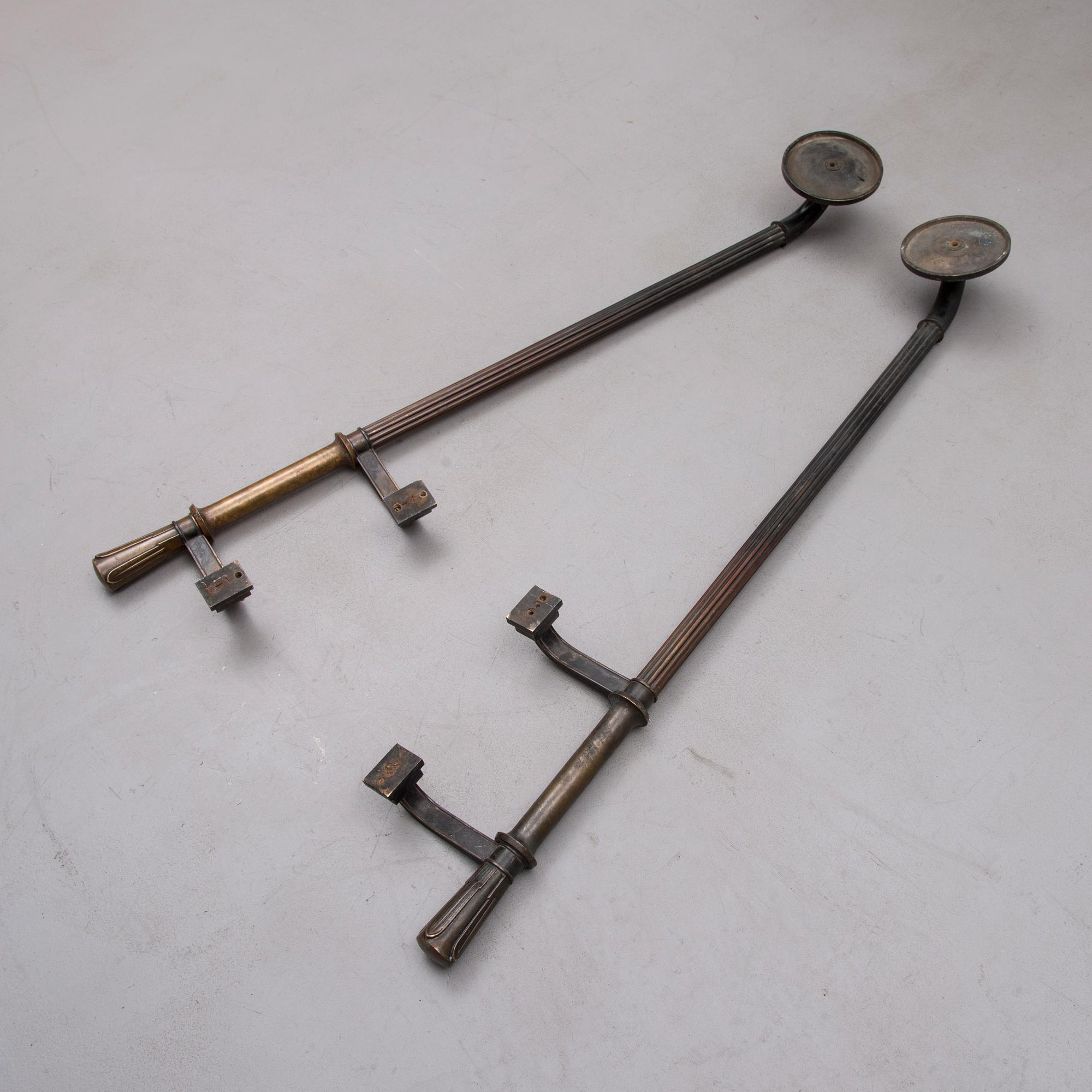 DÖRRHANDTAG, brons, Finland 1920-30-tal.