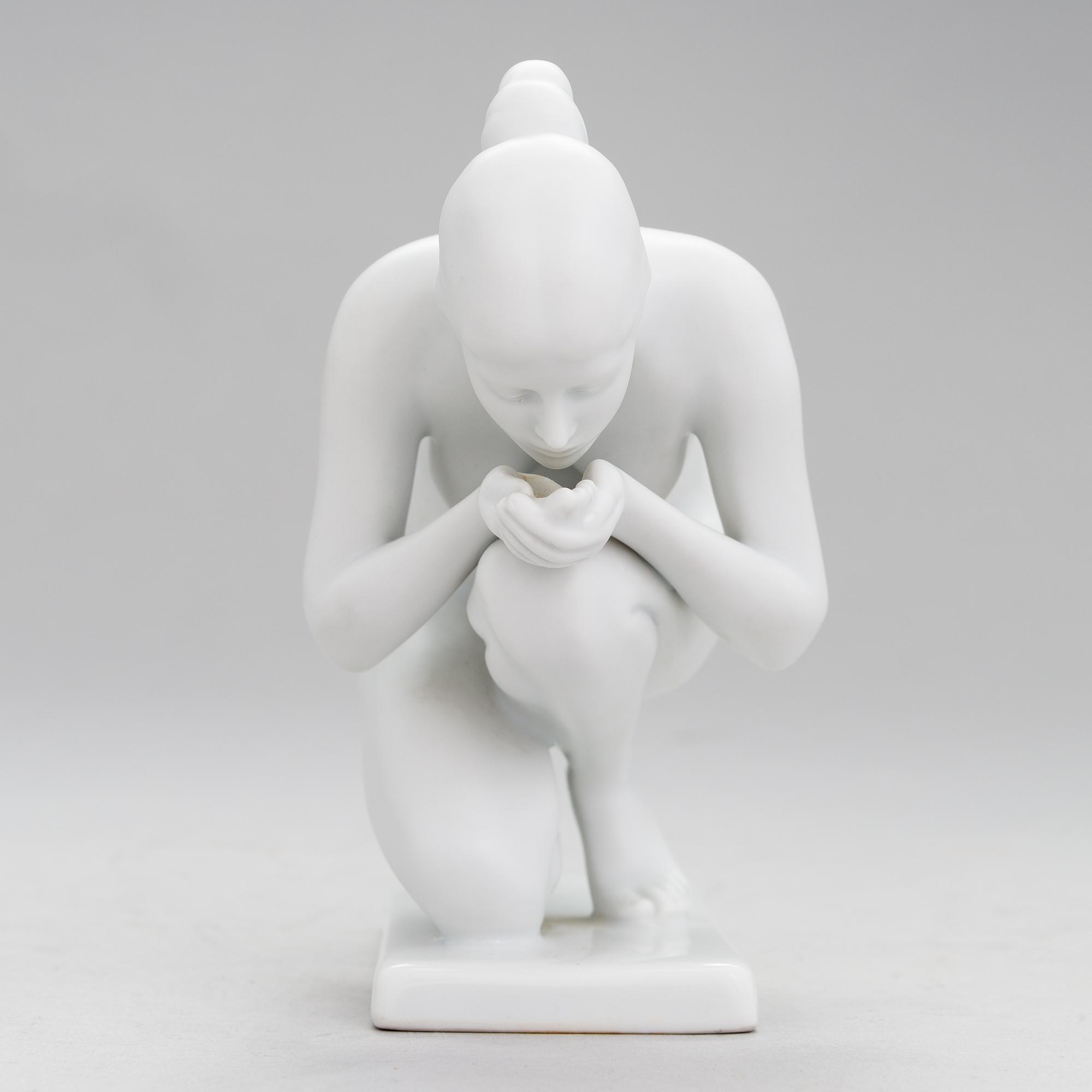 ERNST WENCK, a porceian figurine from Rosenthal, Germany.
