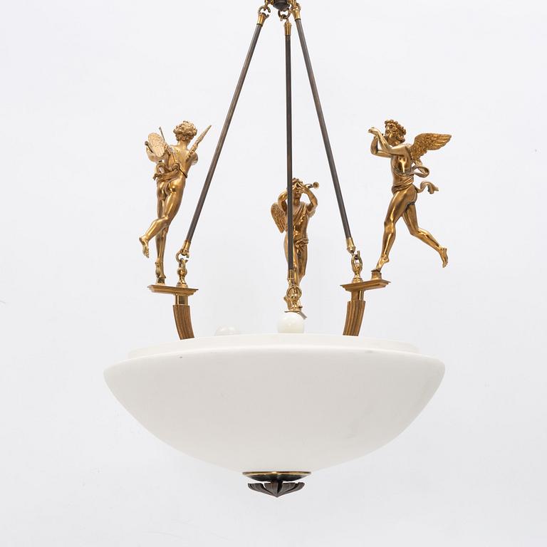 Taklampa, 1900-talets andra hälft.