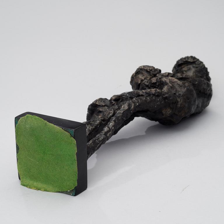 A bronze sculpture signed Alice Winant.