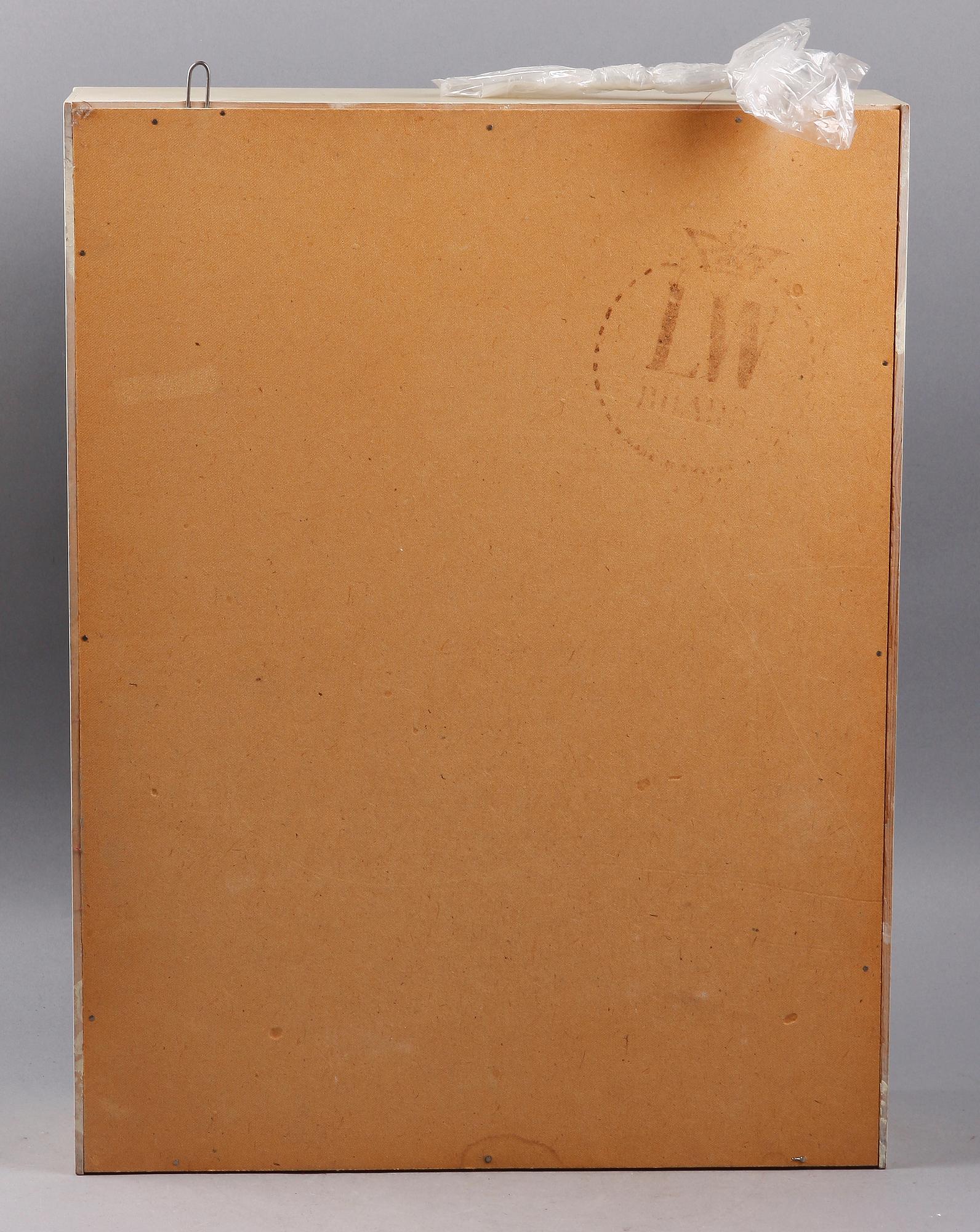 VÄGGVITRINSKÅP, gustaviansk stil, 1900-talets slut.