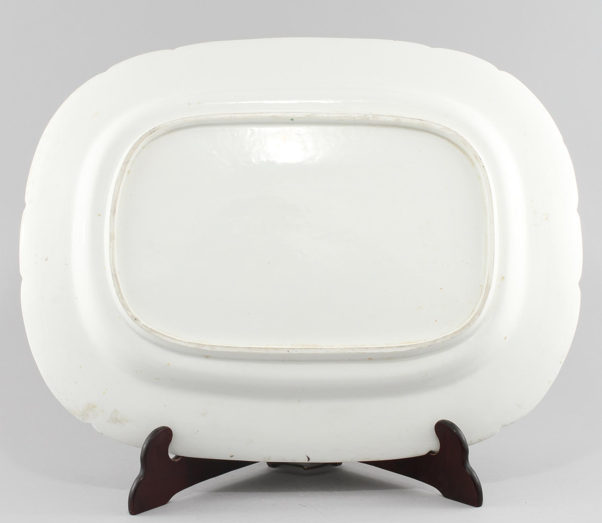 SERVERINGSFAT, porslin, 1800-tal.