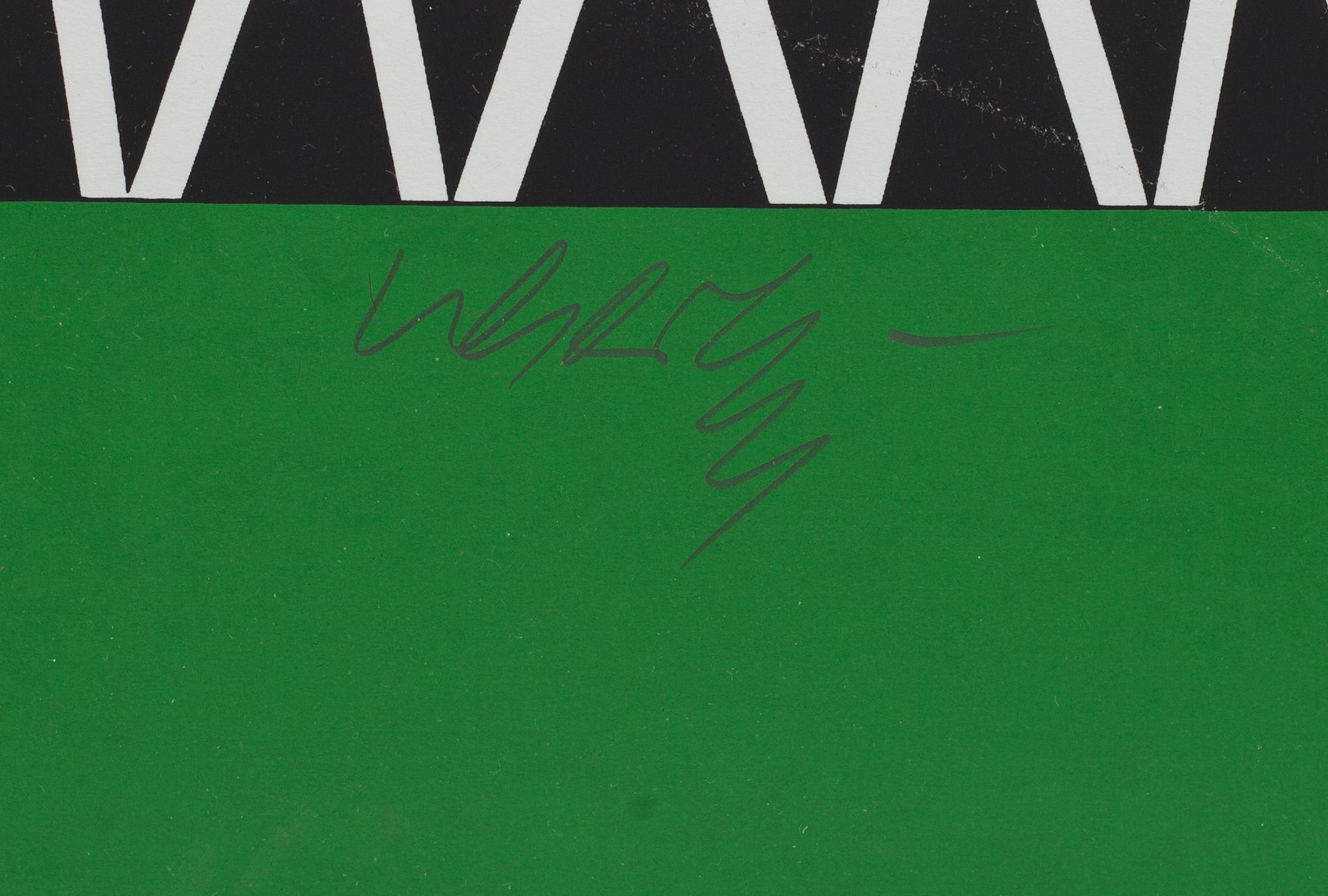 VICTOR VASARELY, färgserigrafi, signerad, ej numrerad.